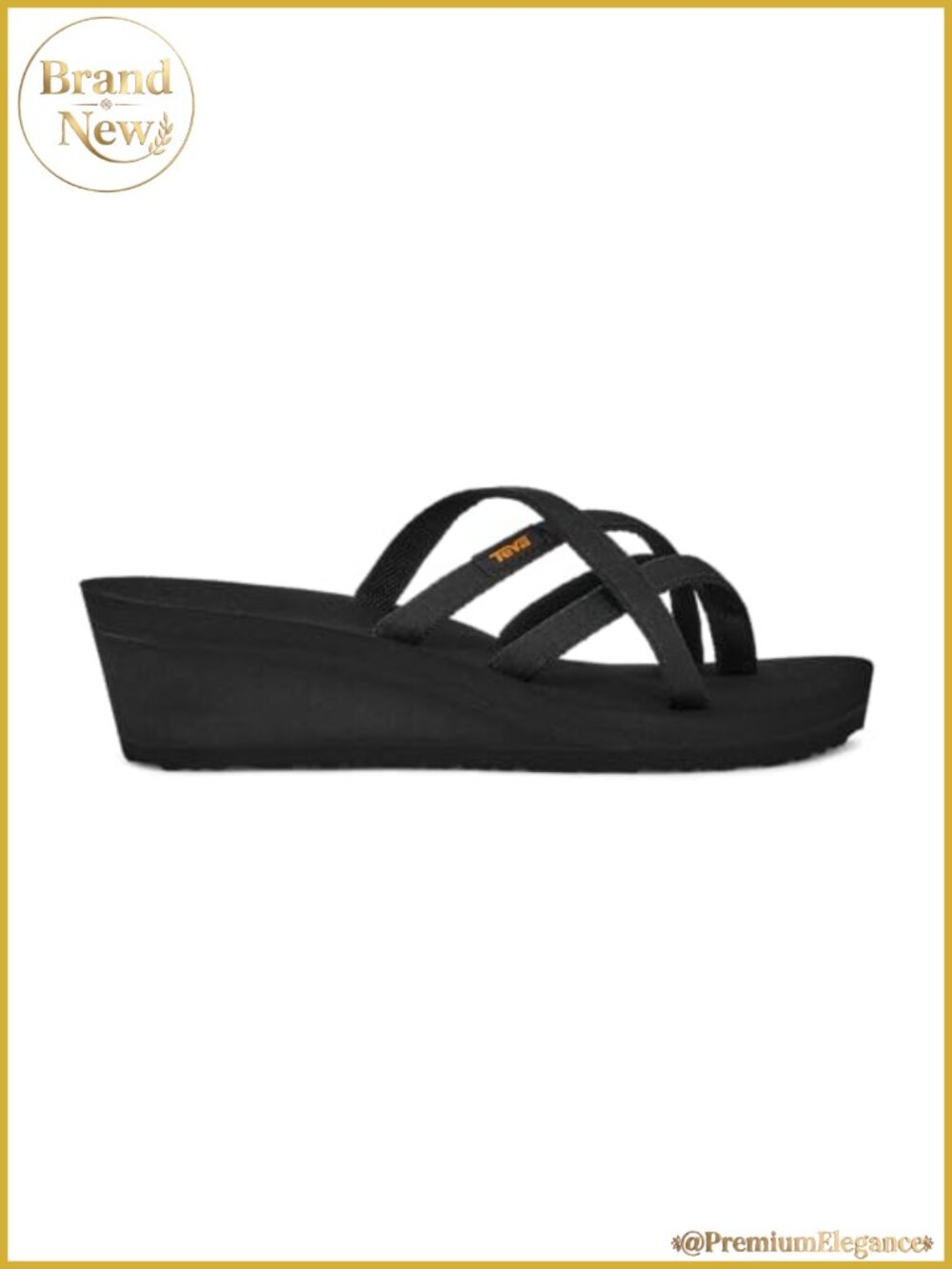 Teva Platform Wedge Flip-Flop Sandal Thong Strap Slip On Outdoor